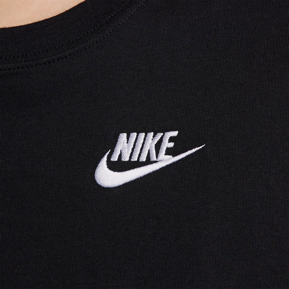 Áo Crop-Top Nữ Nike Asw Club Sleeveless - Đen - Supersports Vietnam