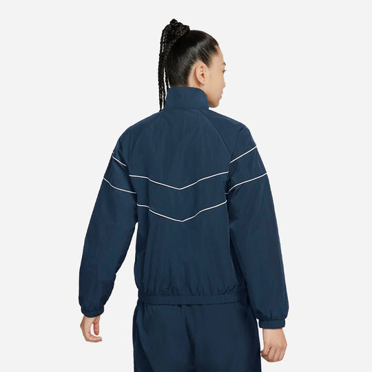 Áo Khoác Nữ Nike Asw Windrunner Woven Uv Full Zip - Xanh Navy