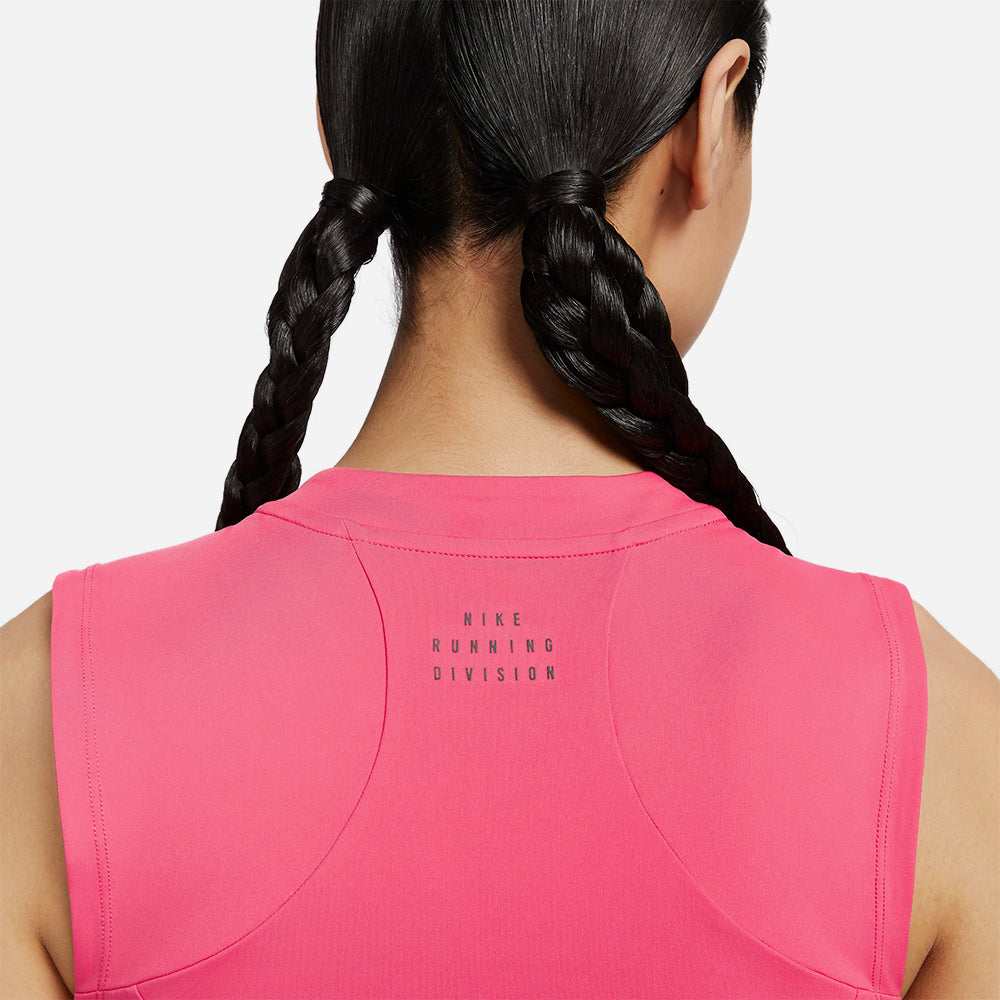Áo Ba Lỗ Nữ Nike Dri-Fit Pocket- - Hồng - Supersports Vietnam