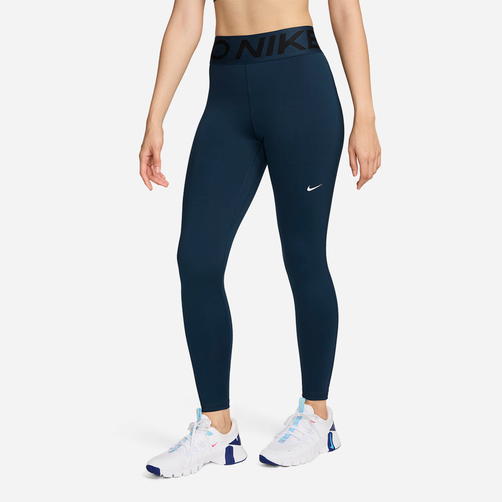 Quần Bó Thể Thao Nữ Nike Pro Sculpt - Xanh Navy - Supersports Vietnam