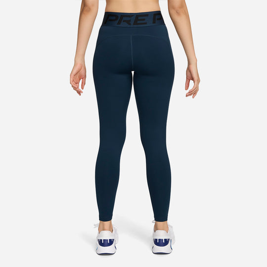 Quần Bó Thể Thao Nữ Nike Pro Sculpt - Xanh Navy