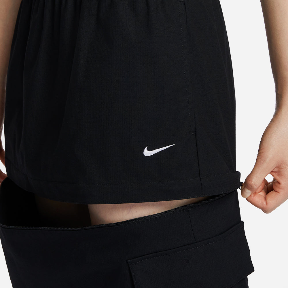 Chân Váy Nữ Nike Essential Mid-Rise Woven Cargo Midi - Đen - Supersports Vietnam