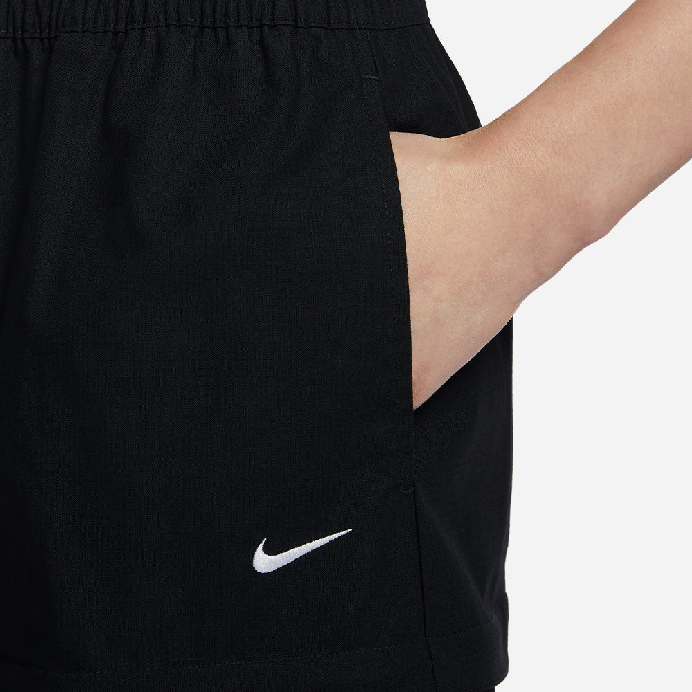 Chân Váy Nữ Nike Essential Mid-Rise Woven Cargo Midi - Đen - Supersports Vietnam