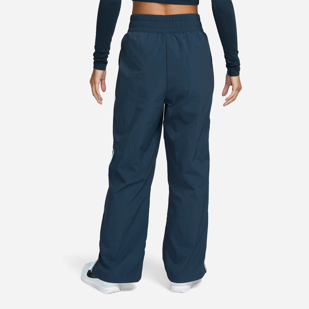 Quần Dài Nữ Nike Asw Mid-Rise Repel Asymmetrical-Waist - Xanh Navy - Supersports Vietnam