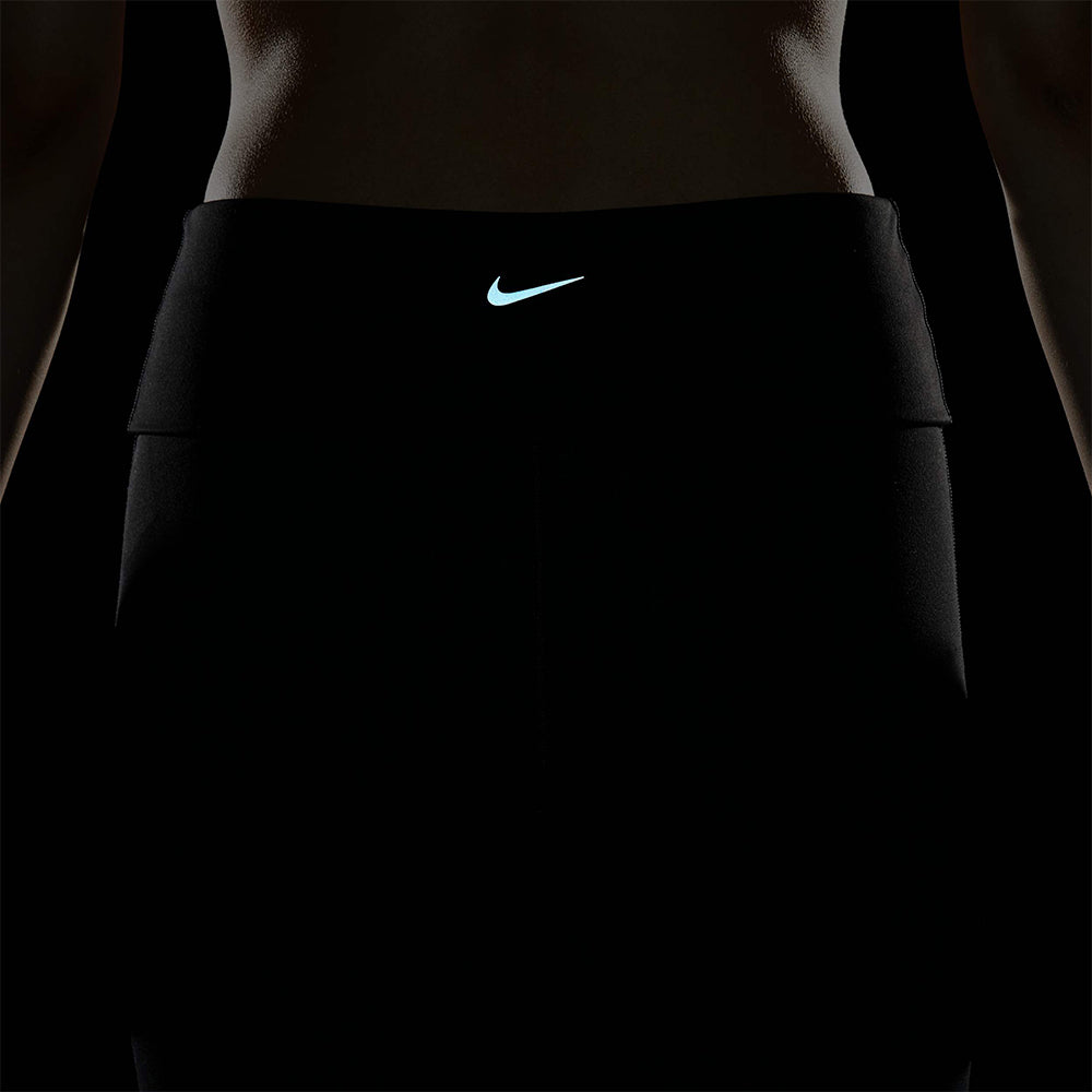Quần Dài Thể Thao Nữ Nike Dri-Fit High-Waisted Fold-Over - Đen - Supersports Vietnam