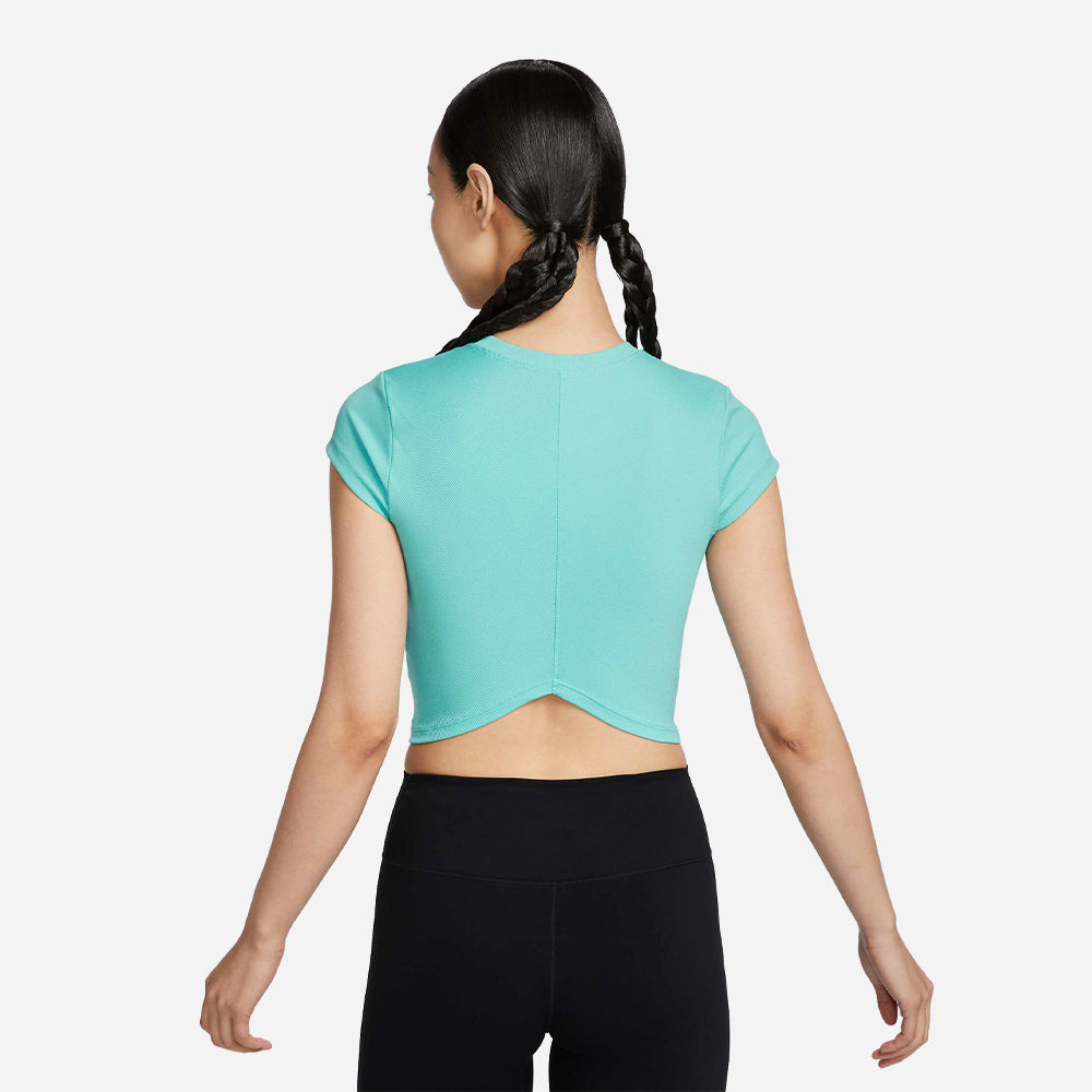 Áo Thun Nữ Nike Dri-Fit - Xanh Dương - Supersports Vietnam