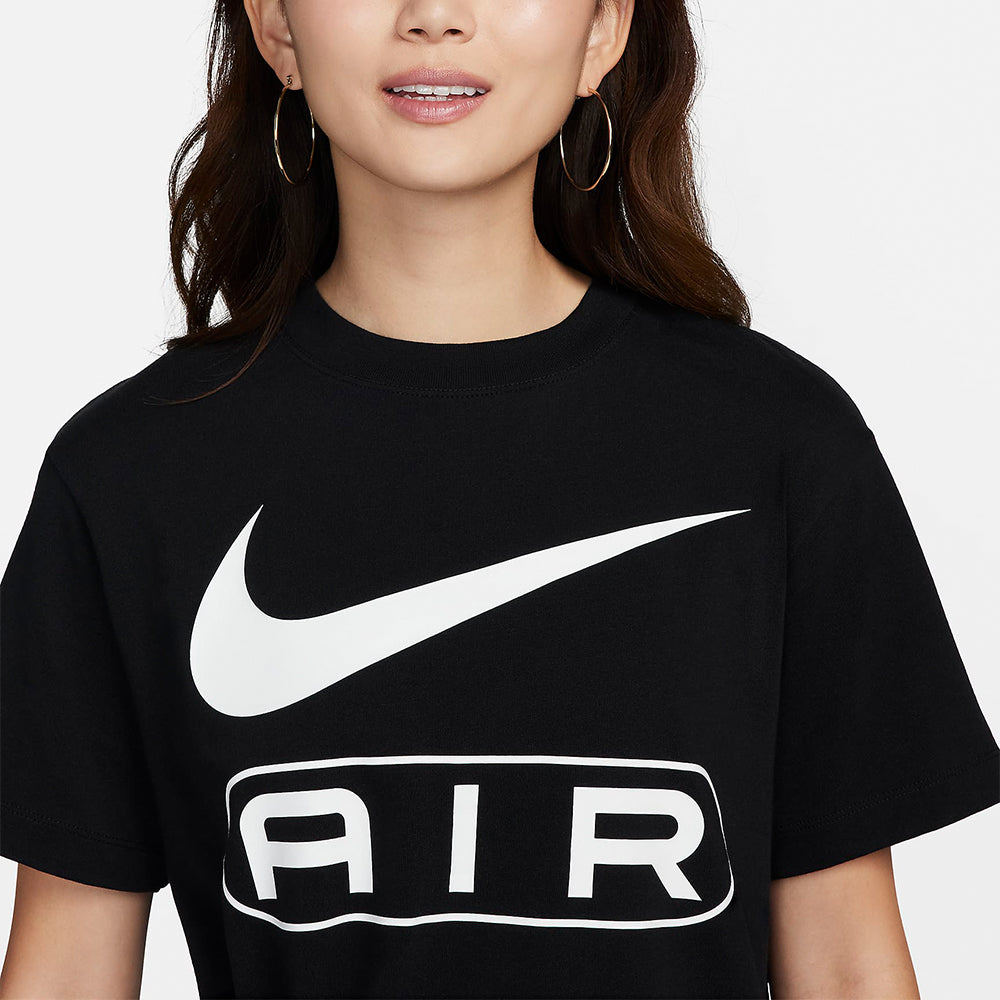 Áo Tay Ngắn Nữ Nike Air Bf Sp24 - Đen - Supersports Vietnam