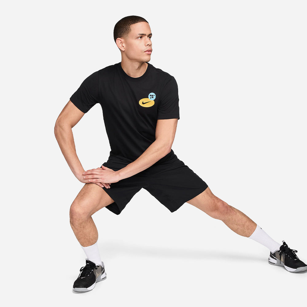 Áo Thun Nam Nike Dri-Fit Fitness - Đen - Supersports Vietnam