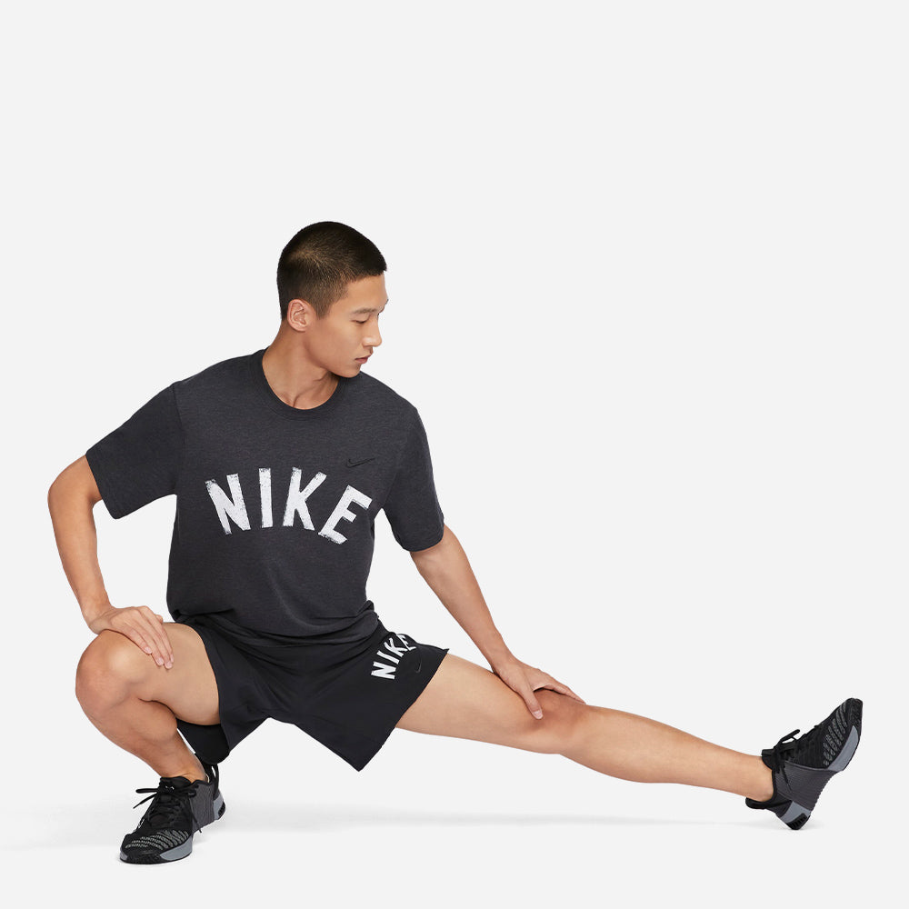 Áo Thun Tay Ngắn Nam Nike Dri-Fit Primary Swoosh Top - Đen - Supersports Vietnam