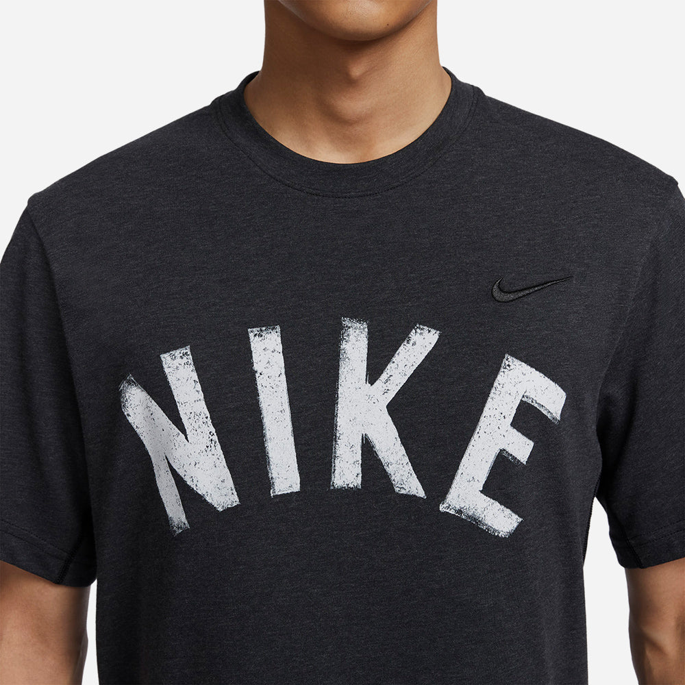 Áo Thun Tay Ngắn Nam Nike Dri-Fit Primary Swoosh Top - Đen - Supersports Vietnam