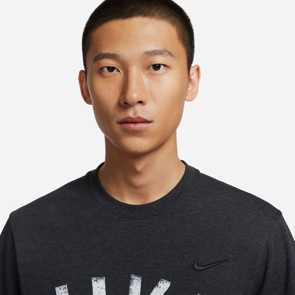 Áo Thun Tay Ngắn Nam Nike Dri-Fit Primary Swoosh Top - Đen - Supersports Vietnam