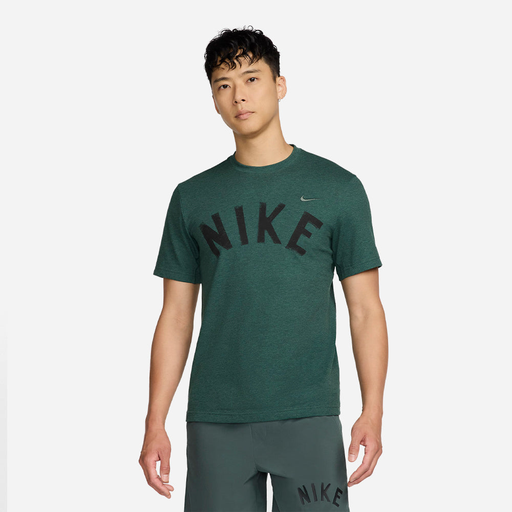 Áo Thun Nam Nike Dri-Fit Primary Swoosh - Xanh Lá - Supersports Vietnam