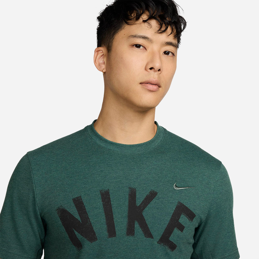 Áo Thun Nam Nike Dri-Fit Primary Swoosh - Xanh Lá - Supersports Vietnam