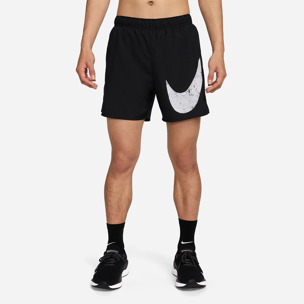 Quần Ngắn Nam Nike Dri-Fit Challenger Swoosh - Đen - Supersports Vietnam