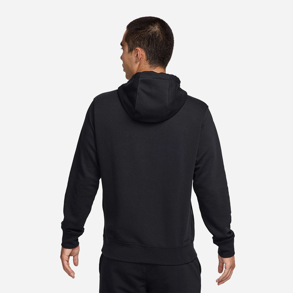 Áo Hoodie Nam Nike Dri-Fit Swoosh Fleece Pullover - Đen - Supersports Vietnam