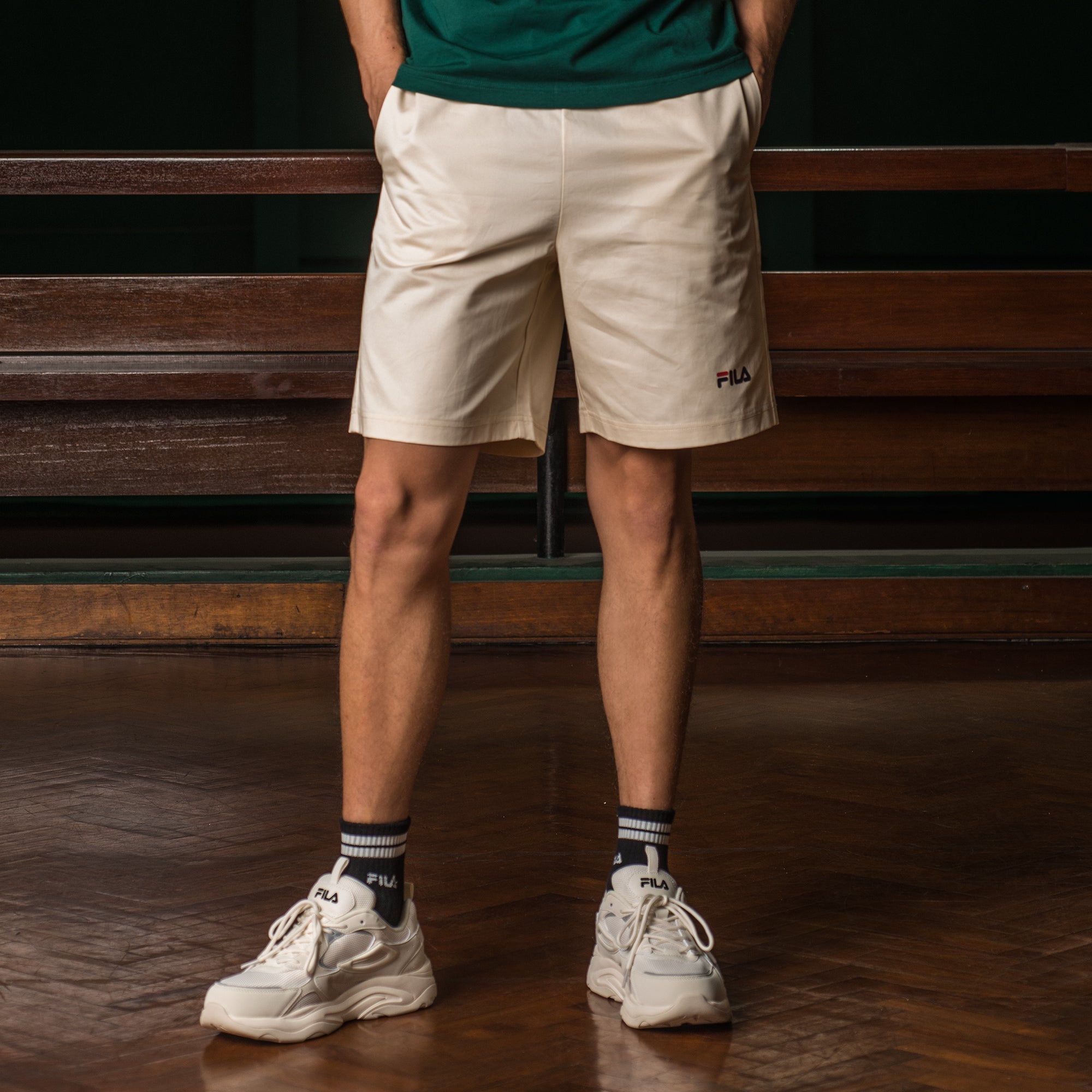Quần Ngắn Thời Trang Unisex Value Pack Regular Basic Logo - Be - Supersports Vietnam