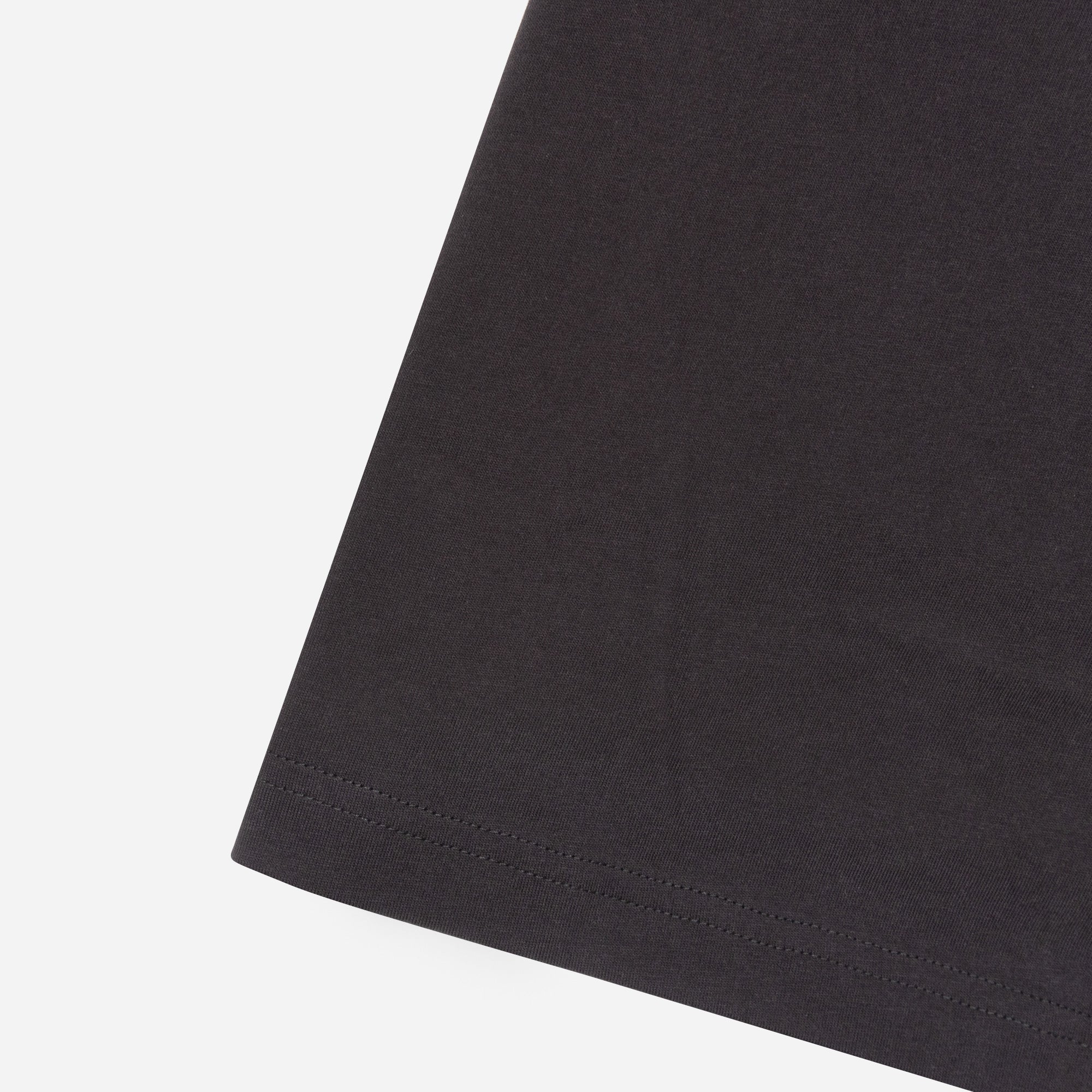 Áo Thun Unisex Fila Value Pack Regular Basic Logo - Đen - Supersports Vietnam