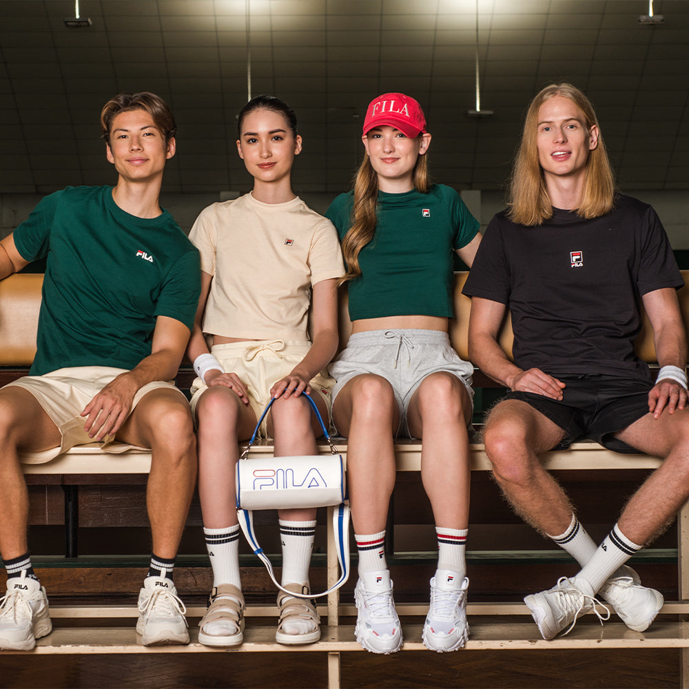 Áo Thun Unisex Fila Value Pack Regular Basic Logo - Đen - Supersports Vietnam