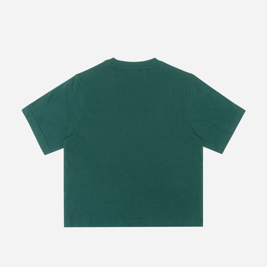 Áo Crop-Top Nữ Fila Value Pack Regular Basic Logo - Xanh Lá