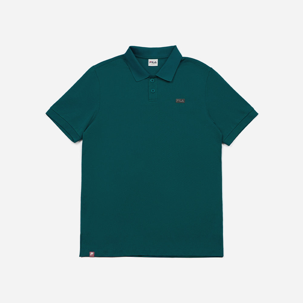 Áo Polo Unisex Fila Classic Essential Regular Fit Small Logo - Xanh Dương - Supersports Vietnam