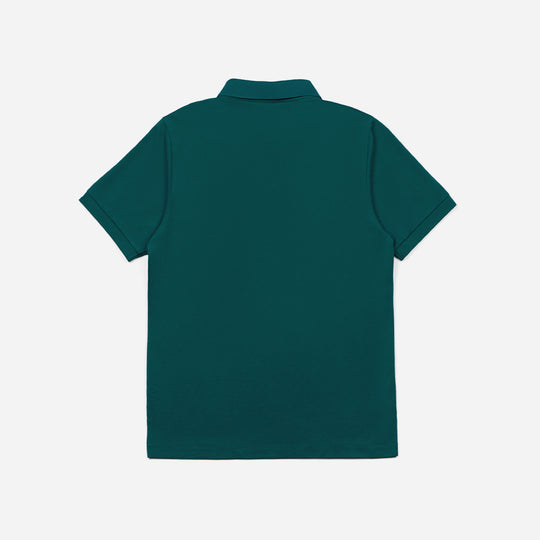 Áo Polo Unisex Fila Classic Essential Regular Fit Small Logo - Xanh Dương
