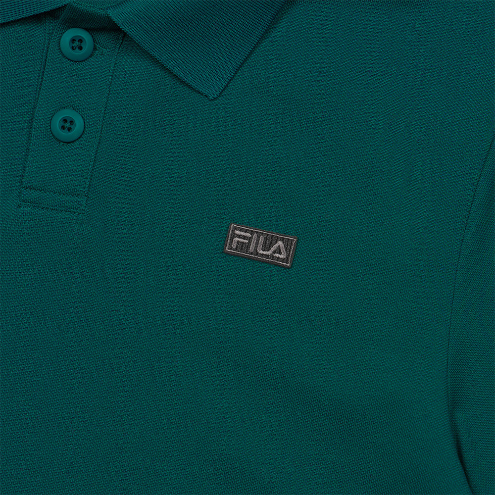 Áo Polo Unisex Fila Classic Essential Regular Fit Small Logo - Xanh Dương - Supersports Vietnam