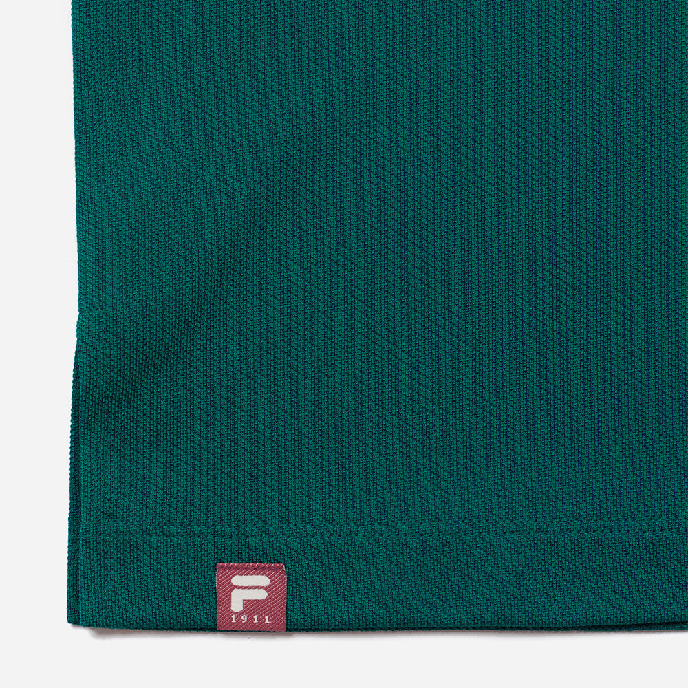 Áo Polo Unisex Fila Classic Essential Regular Fit Small Logo - Xanh Dương - Supersports Vietnam