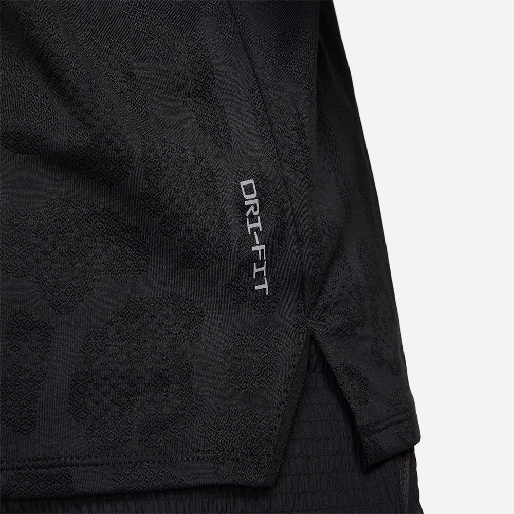 Áo Thun Nam Nike Rise 365 Dri-Fit - Đen - Supersports Vietnam