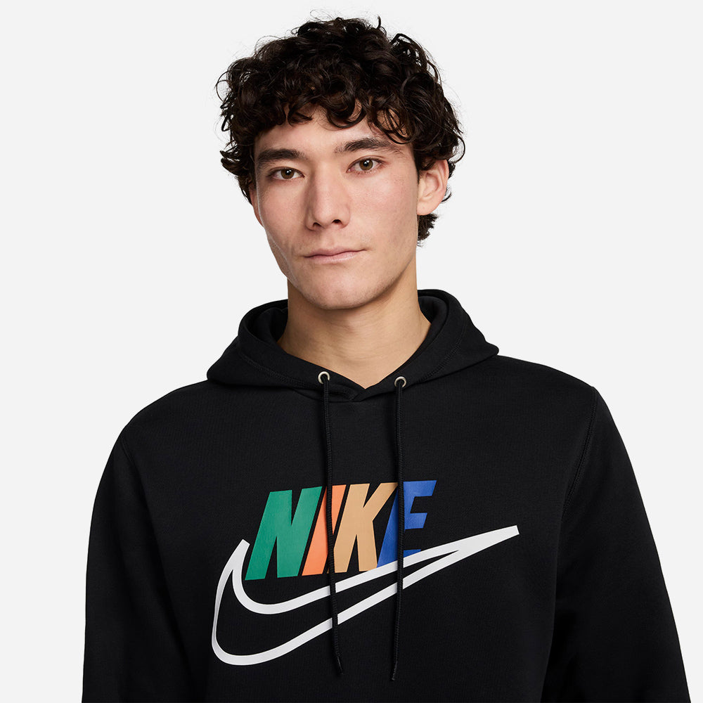 Áo Hoodie Nam Nike Club Futura - Đen - Supersports Vietnam