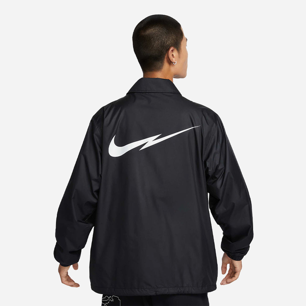 Áo Khoác Nam Nike Club Coaching - Đen - Supersports Vietnam