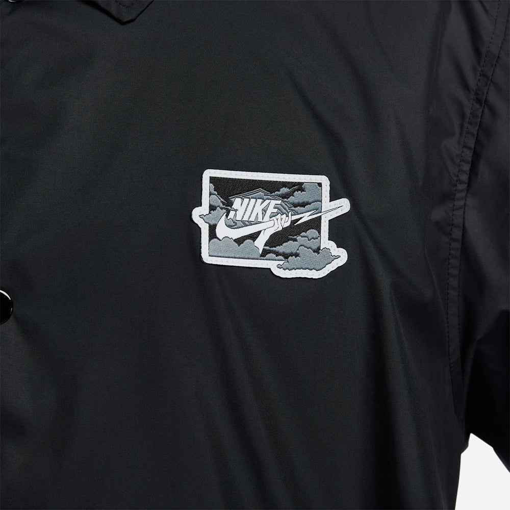 Áo Khoác Nam Nike Club Coaching - Đen - Supersports Vietnam
