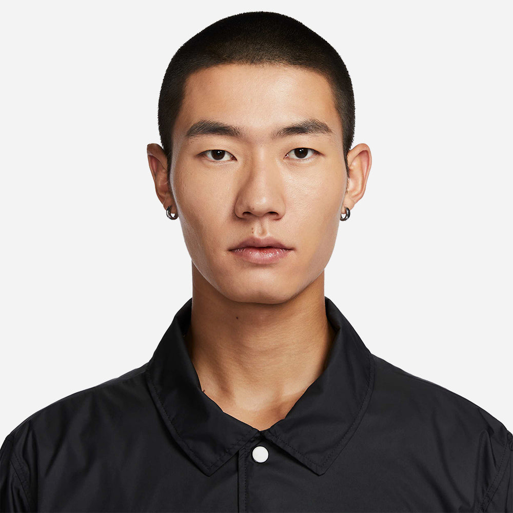 Áo Khoác Nam Nike Club Coaching - Đen - Supersports Vietnam