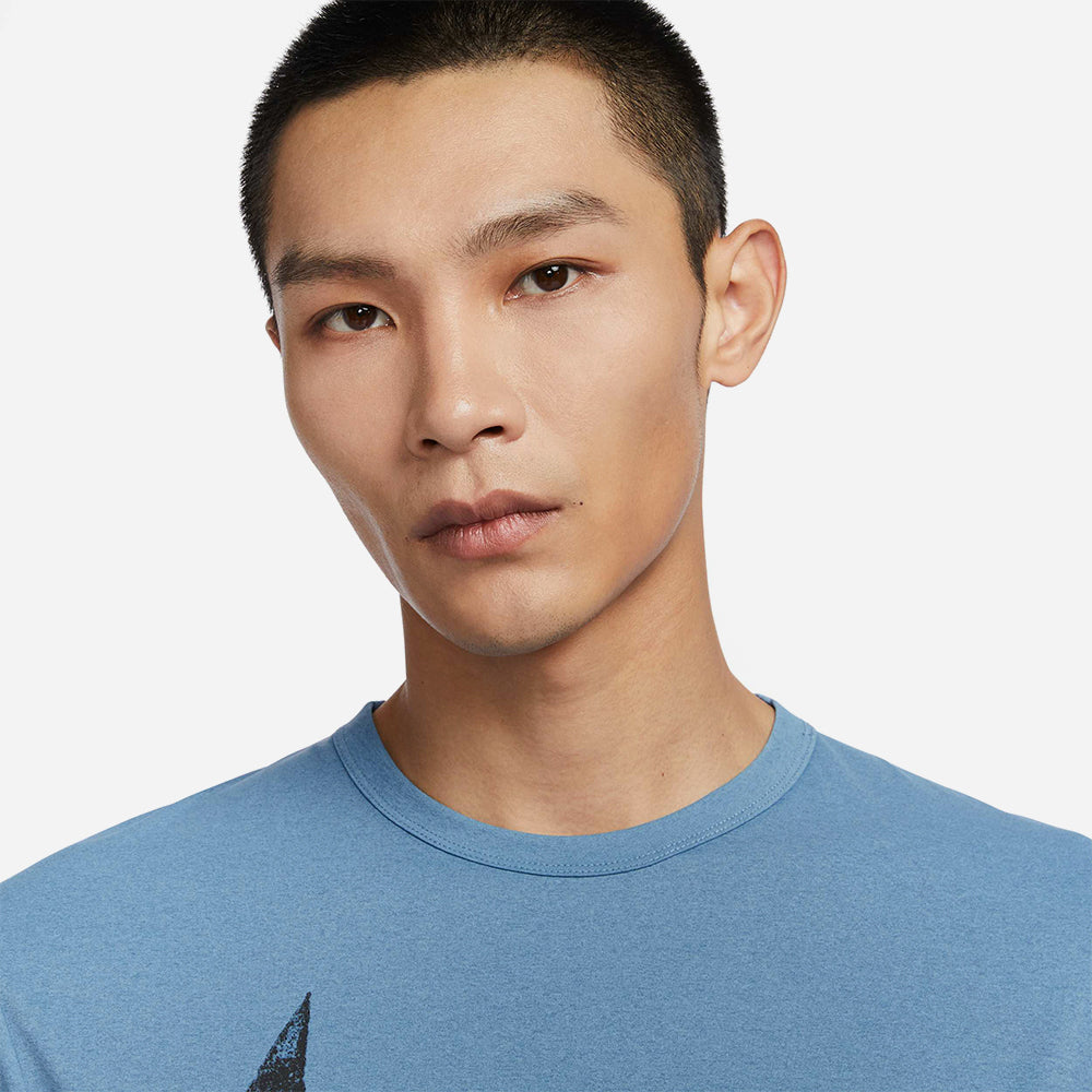 Áo Thun Nam Nike Dri-Fit Hyverse Swoosh - Xanh Dương - Supersports Vietnam