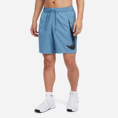 Quần Ngắn Nam Nike Dri-Fit Form Swoosh 7Ul - Xanh Dương - Supersports Vietnam