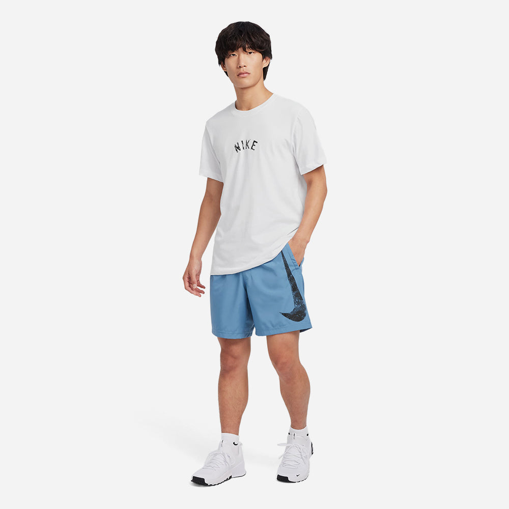 Quần Ngắn Nam Nike Dri-Fit Form Swoosh 7Ul - Xanh Dương - Supersports Vietnam