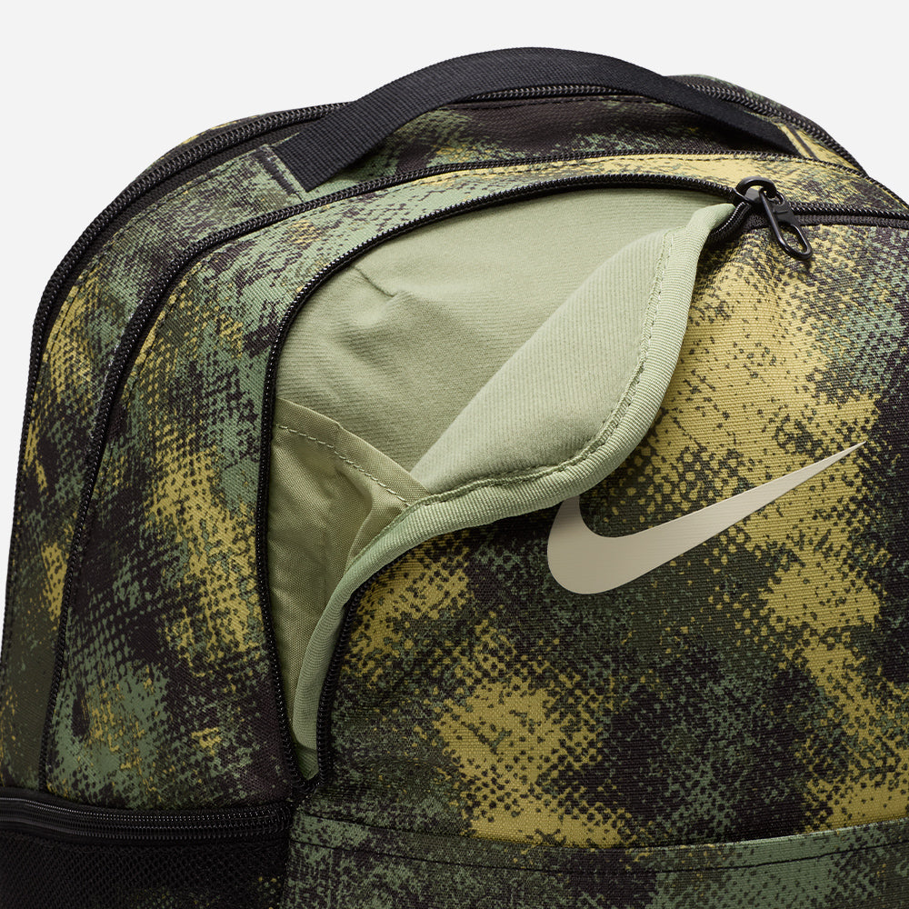 Ba Lô Thể Thao Nike Brasilia - 9.5 Camo Aop - Xanh Quân Đội - Supersports Vietnam