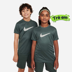 Áo Thun Trẻ Em Nike Dri-Fit Trophy23 - Xanh Lá - Supersports Vietnam