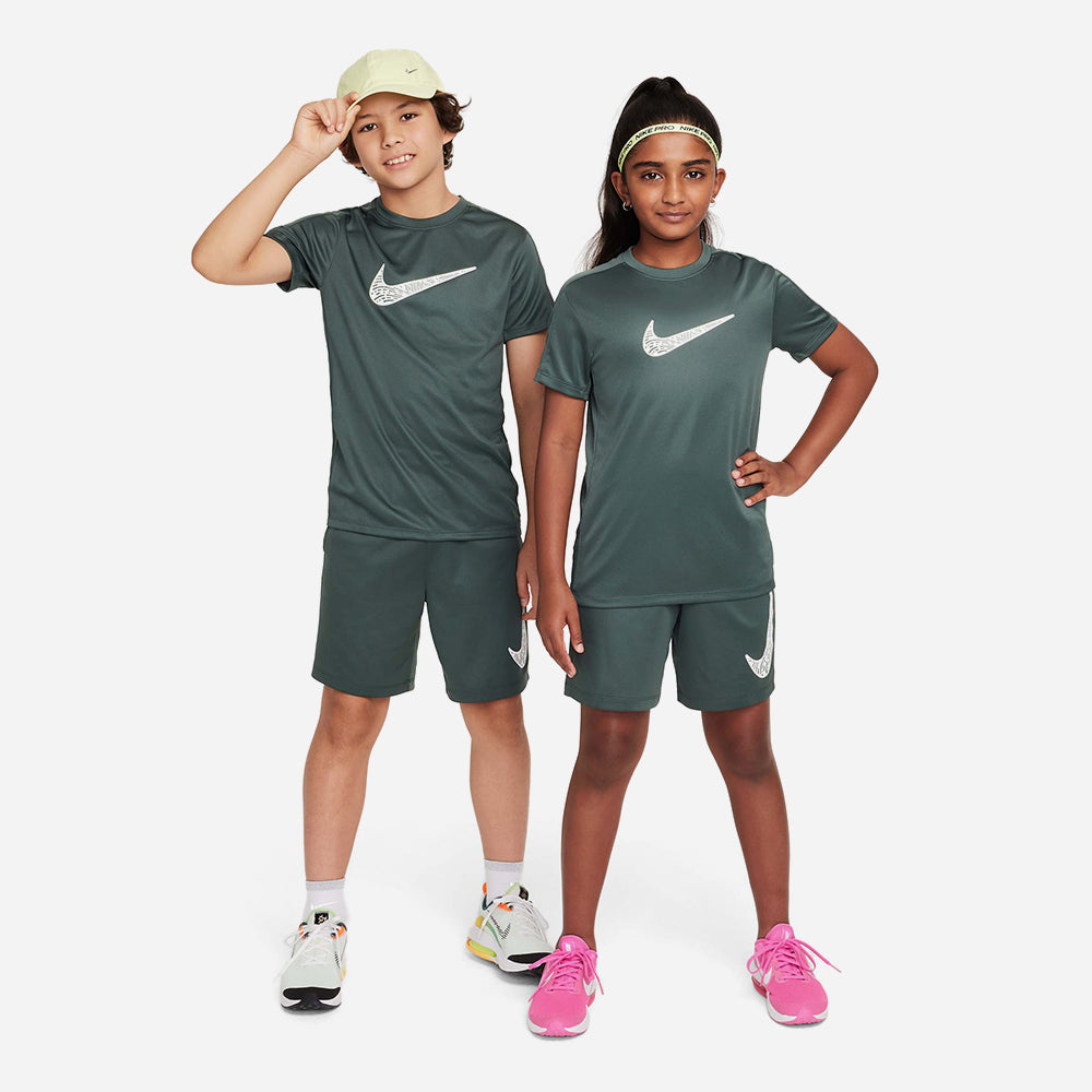 Áo Thun Trẻ Em Nike Dri-Fit Trophy23 - Xanh Lá - Supersports Vietnam