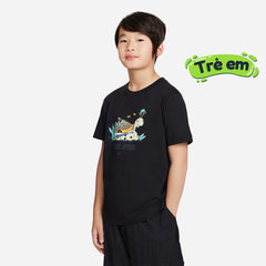 Áo Thun Trẻ Em Nike Snail - Đen - Supersports Vietnam