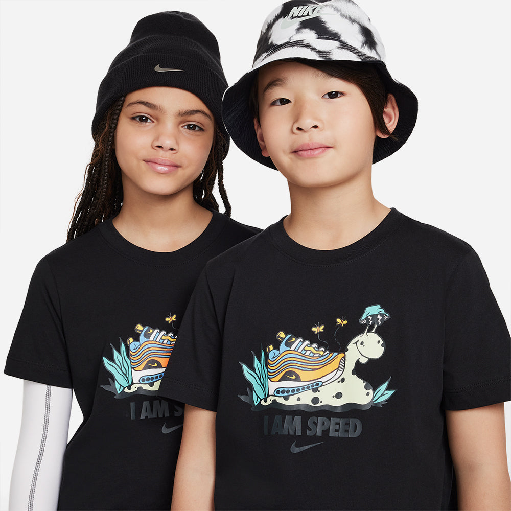 Áo Thun Trẻ Em Nike Snail - Đen - Supersports Vietnam
