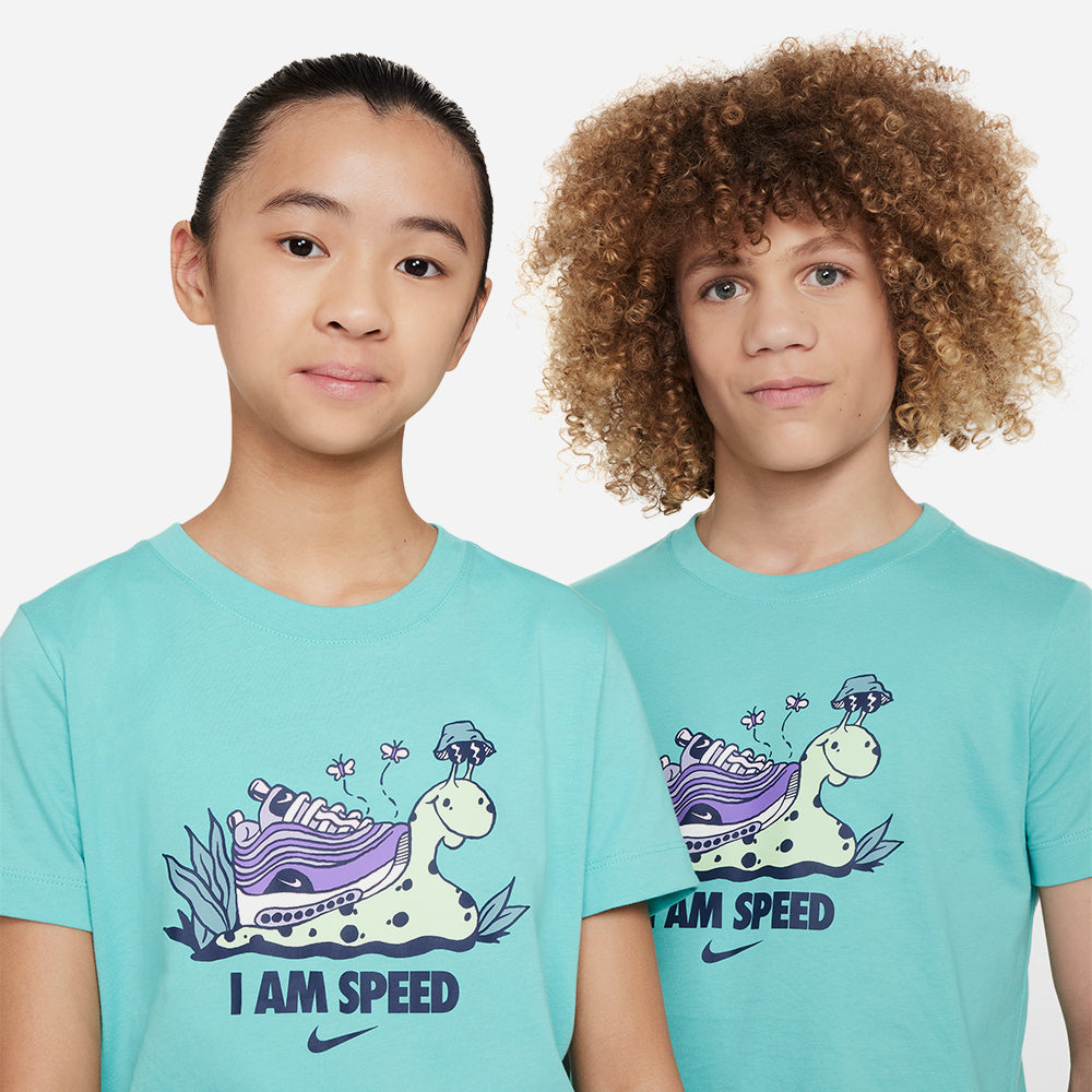 Áo Thun Trẻ Em Nike Snail - Xanh Dương - Supersports Vietnam