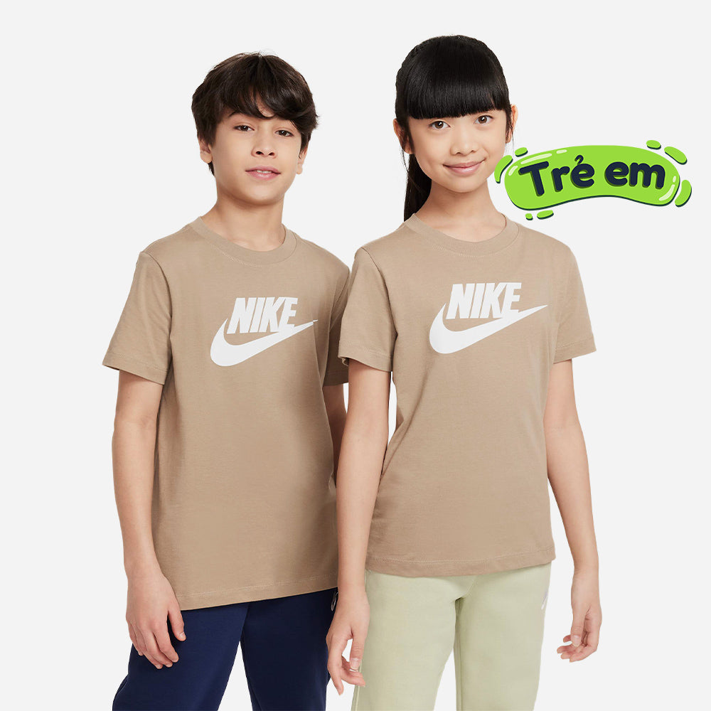 Áo Thun Trẻ Em Nike Futura - Nâu - Supersports Vietnam