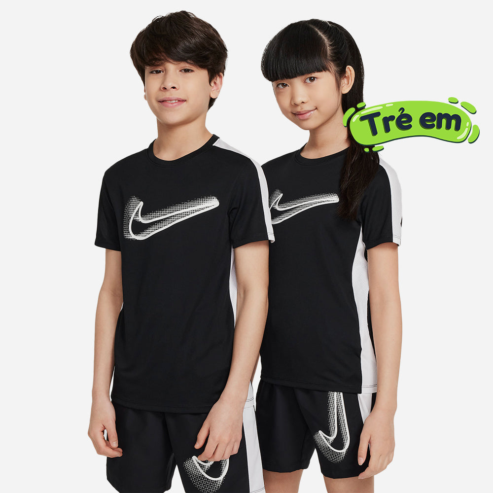 Áo Đá Bóng Trẻ Em Nike Academy 23 - Đen - Supersports Vietnam