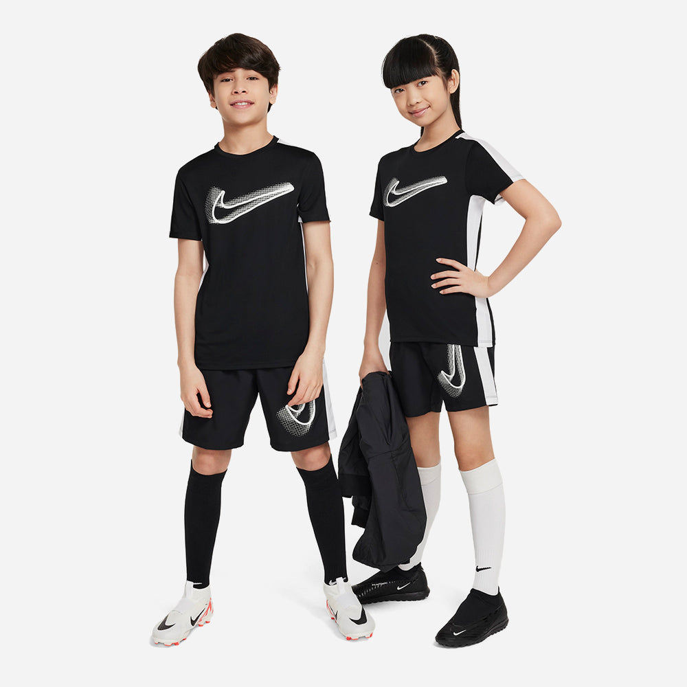 Áo Đá Bóng Trẻ Em Nike Academy 23 - Đen - Supersports Vietnam