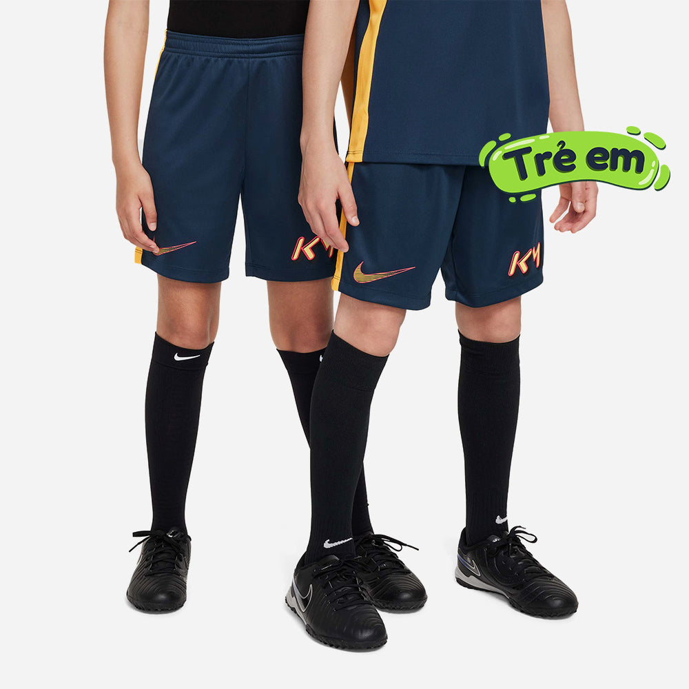 Quần Đá Bóng Trẻ Em Nike Kylian Mbappé Academy23 - Xanh Navy - Supersports Vietnam