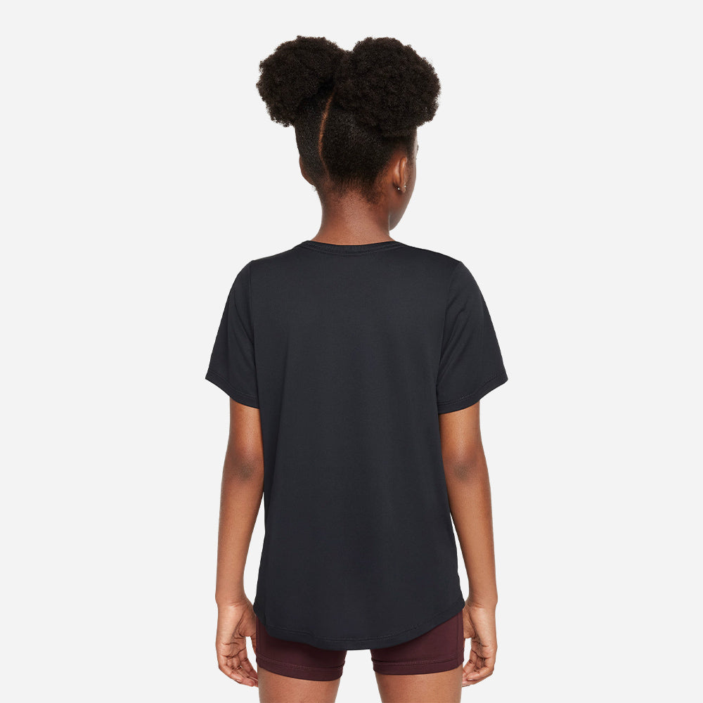 Áo Thun Bé Gái Nike Dri Fit One Standard Sustainable Hbr - Đen - Supersports Vietnam