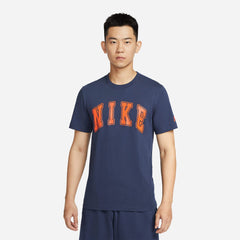 Áo Thun Nam Nike Club - Xanh Navy - Supersports Vietnam