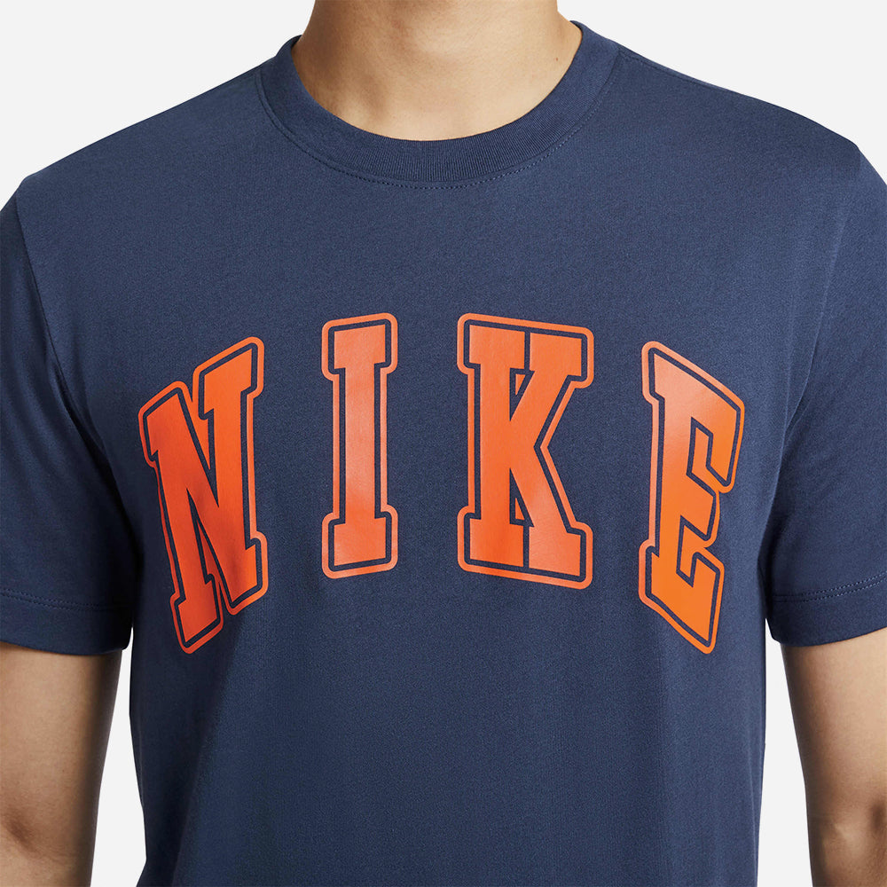 Áo Thun Nam Nike Club - Xanh Navy - Supersports Vietnam