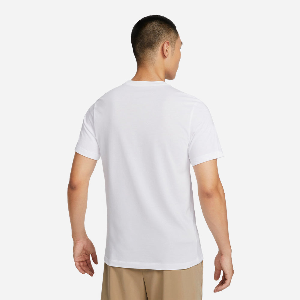 Áo Thun Nam Nike Dri-Fit Fitness - Trắng - Supersports Vietnam