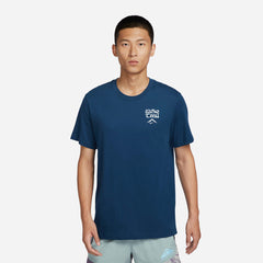 Áo Thun Nam Nike Dri-Fit- - Xanh Navy - Supersports Vietnam
